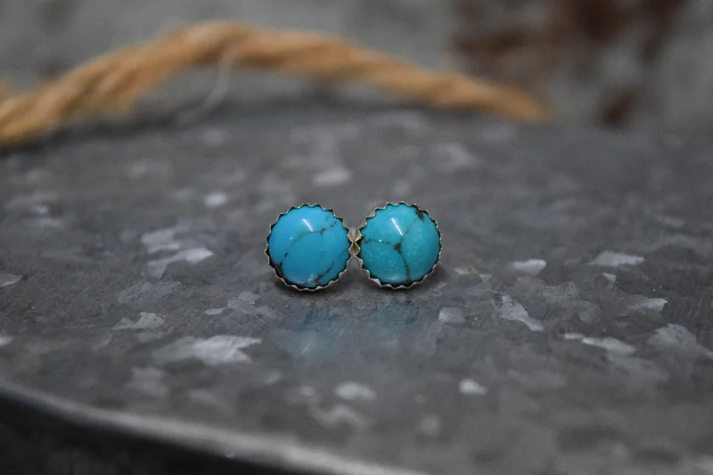 Stud Earrings for Graduation Day -The Little Blues Stud Earrings