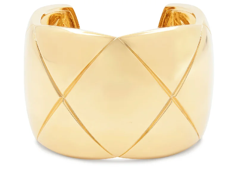 Bracelets with knot accents for symbolic charm -Chanel 'Coco Crush' Cuff Bracelet in 18K Gold