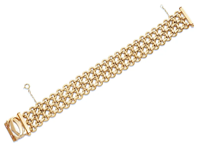 Bracelets with turquoise beads for boho vibes -Cartier 'Penelope' Bracelet in 18K Gold