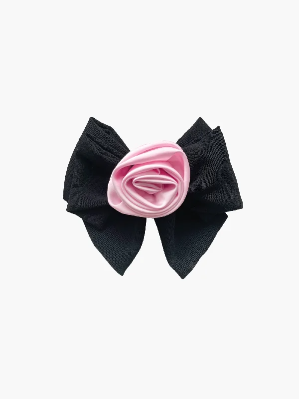 Trendy necklaces and pendants with statement pieces for a bold fashion statement-CORSAGE HAIR BOW