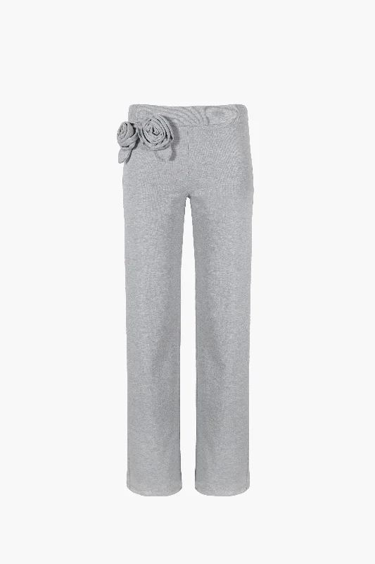 Necklaces and pendants with leaf-shaped designs for an earthy, organic feel-HILTON SWEATPANTS IN HEATHER GREY