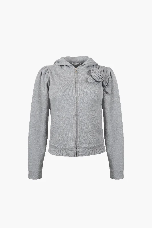 Beautiful necklaces and pendants with tree branch motifs for a nature-inspired design-SOOKIE HOODIE IN HEATHER GREY